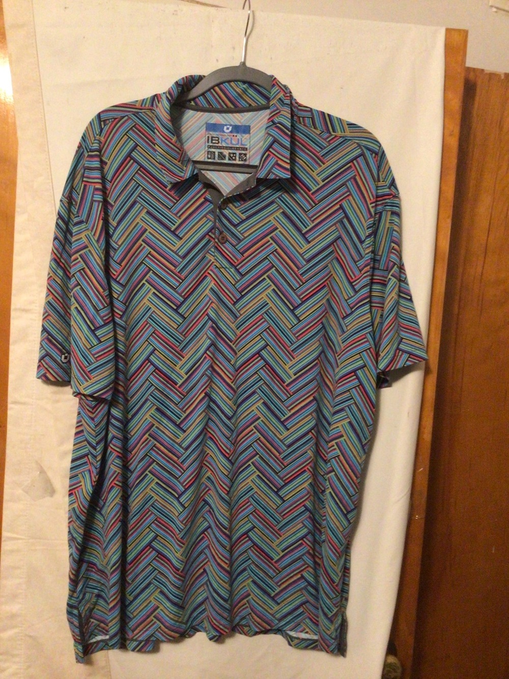IBKUL “Icefil technology “ Function+ elegance Polo shirt SZ CXL swrat Wicking